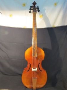 Baroque style SONG Brand Maestro 7 string 29 1/2" viola da gamba,viol #8734