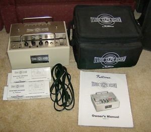 early model Fulltone Tube Tape Echo TTE with bag & extra cartridges, EX shape