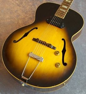 Gibson ES-125 w / L-50's Neck made 1956 Electric Free Shipping