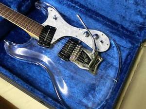 Mosrite ACRYL Model Electric Guitar Free Shipping