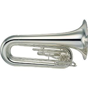 Yamaha YBB-202MWC Series Marching 4/4 BBb Tuba Silver