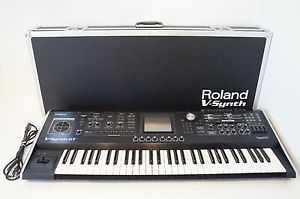 Roland V-Synth GT V2 Synthesizer Vocal Designer, Sampler w/ Hard Case
