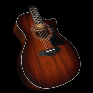 Taylor 324ce Mahogany Top Grand Auditorium Acoustic-Electric Guitar Edgeburst