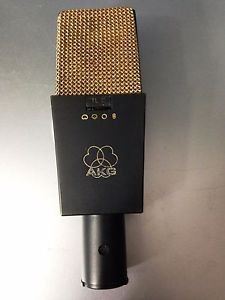 Classic AKG C414 B-ULS / TL-II Condenser Pro Recording & Live Microphone Golden