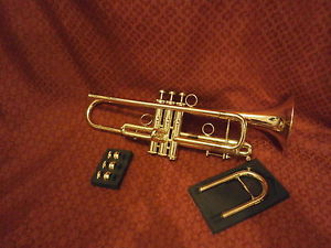 A Superb CAROL BRASS Balanced Bb Trumpet Professional silver leadpipe