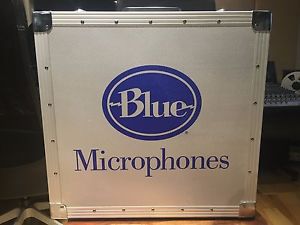 Blue Bottle Microphone Bottle Caps Capsule Set w/ Flight Case