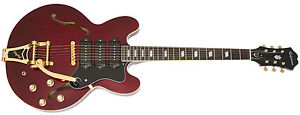 EPIPHONE  RIVIERA CUSTOM P93 WINE RED,NUOVA CHITARRA ELETTRICA