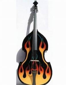 Flame Design Double Bass