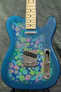 Fender Japan Exclusive Classic 69 Telecaster Blue Flower TL69 Guitar