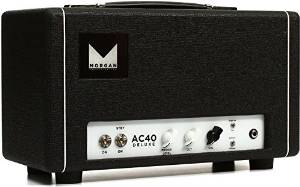 Morgan Amps AC40 Deluxe 40-watt Power-scaled Head - Black