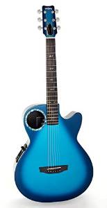 RainSong Guitars Concert Series CO-WS1005NSM Acoustic-Electric Guitar, Marine Burst