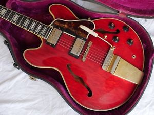 SUPERB Vintage 1967 Gibson ES-355 ES-335 rare Original factory MONO cherry red