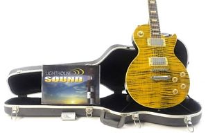 2004 Epiphone Joe Perry Boneyard Les Paul Electric Guitar - Aged Tiger w/Case