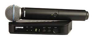 Shure BLX24/B58-H10 Wireless Vocal System with Beta 58A Handheld Microphone, H10