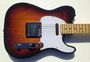 G&L  ASAT Classic USA 3-Tone Sunburst Electric Guitar w/ Hardshell Case G & L