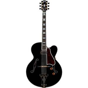 Gibson Custom Shop Wes Montgomery HSWMEBGH1 Hollow-Body Electric Guitar, Ebony
