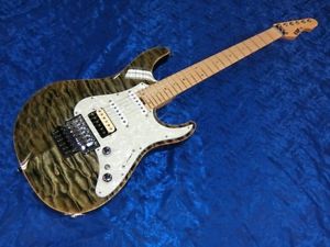 ESP SNAPPER-CTM24-FR ST Type Maple Top Black Electric Guitar W Soft Case Japan