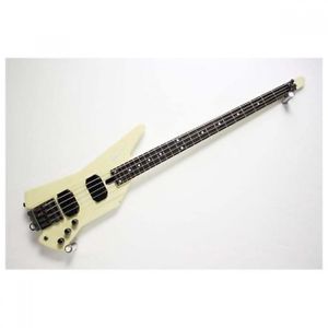 Yamaha BX-1 Headless White 1985 Used Electric Bass Guitar with Hard Case Japan