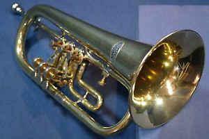 F. Nigrin Rotary Valve Flugelhorn (made in Haratice, Czechoslovakia/ Czech)