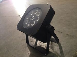 package of 6 BlizzardPUCK3-UNPLUGGED,Par Can, LED, Flat, Tri-Color, Battery