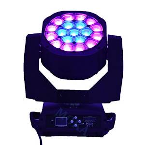 4Pcs/Lot 18 Channels DMX 512 19*15W Big LED Moving Head Light for Stage DJ Disco Night Club Party Effect