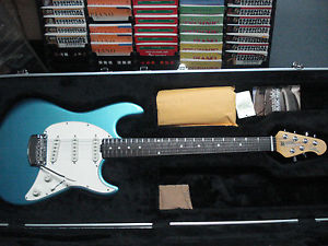 Musicman Ernie Ball "Cutlass" Vintage Turquoise Rosewood Fretboard Made in USA