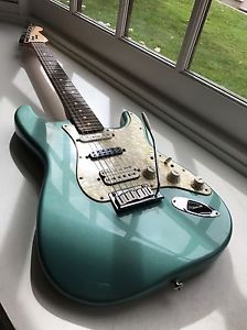 Fender Stratocaster Lone Star Teal Green Metallic Electric Guitar