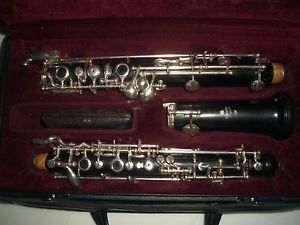 Cabart  wood Oboe open hole conservatory with low Bb   Ready to play