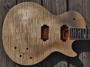 LP body / neck, maple top cap, Mahogany body les paul project