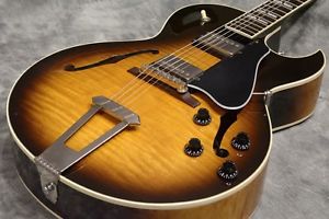 Gibson ES-175D Vintage Sunburst Used Guitar Free Shipping from Japan #g960