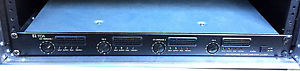 TOA DA-250F 4-CHANNEL, (250-WATTS X 4) SINGLE RACK SPACE DIGITAL POWER AMPLIFIER