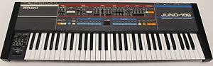 Roland Juno 106 Keyboard Synthesizer Analog Polysynth Vintage -Very Rare & Clean