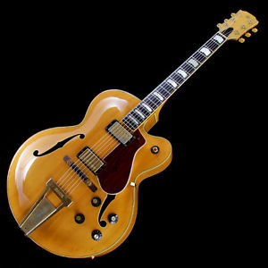 1974 YAMAHA AE-18 Natural Hollow Guitar Free Shipping Vintage