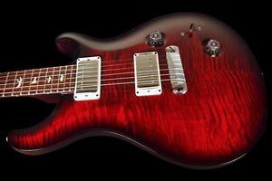 2016 PAUL REED SMITH PRS CUSTOM 22 FLAME TOP, BIRDS & 57/08 PUPS  ~FIRE REDBURST