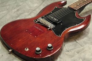 Gibson SG Junior Cherry Used Guitar Free Shipping from Japan #g923