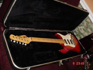 OLDER G&L LEGACY SPECIAL-ORIGINAL HARD CASE-SPECIAL FINISH AND PICK-UPS