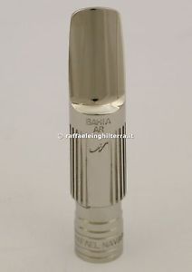 Rafael Navarro Bahia metallo nichelato 9* Bocchino sax tenore