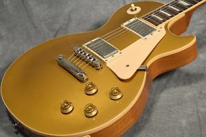 Gibson USA 50s Les Paul Standard Gold Top Used Guitar Free Shipping #g936