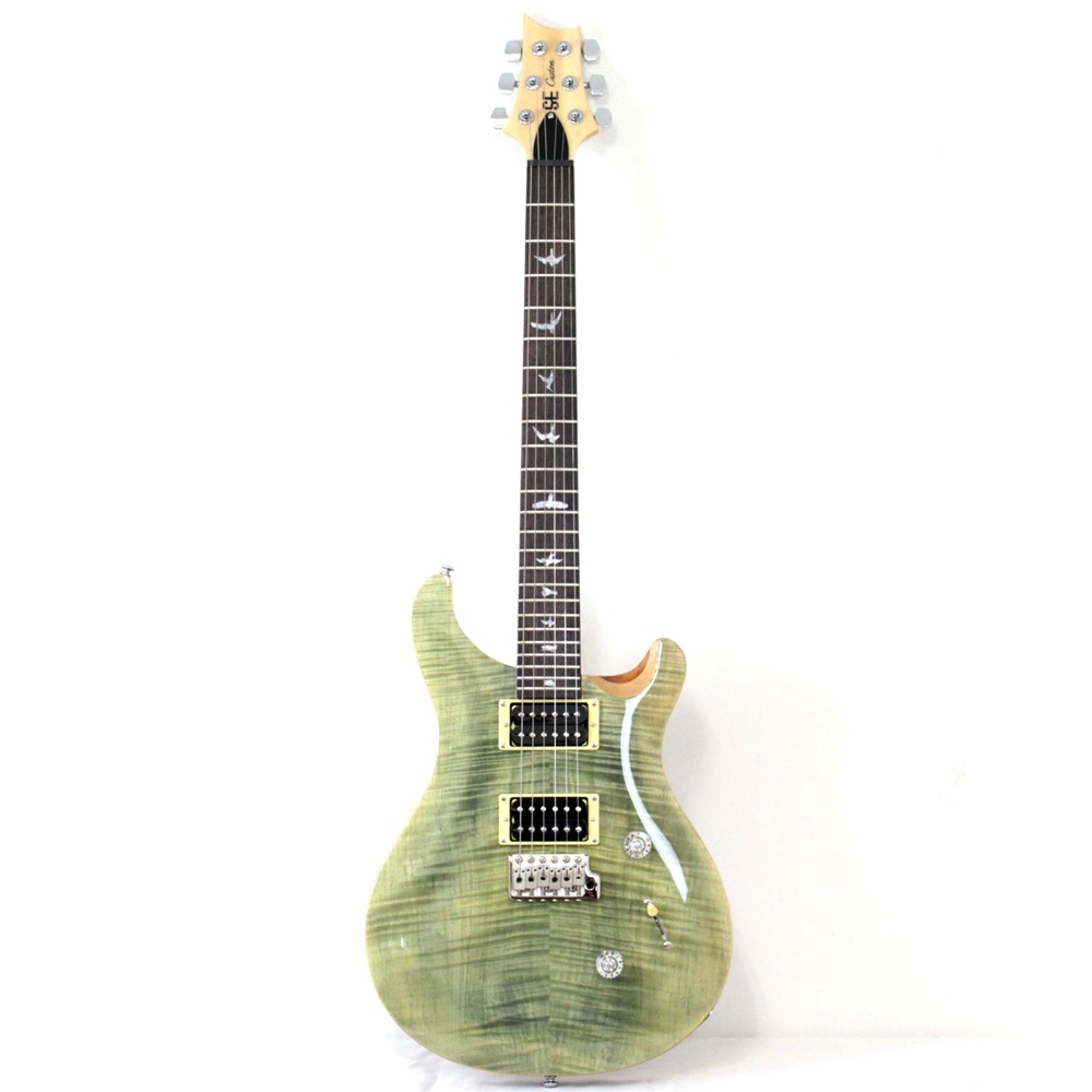PRS SE Custom 24 B TG BV Electric Guitar Trampas Green