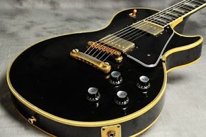 Gibson USA Les Paul Custom Ebony Used Guitar Free Shipping from Japan #g946