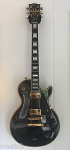 1990 Gibson Les Paul Custom - Black with Gold Hardware