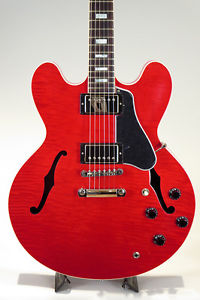 GIBSON CUSTOM SHOP Memphis ES-335 Figured / Cherry 2016 New    w/ Hard case