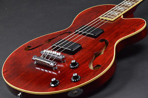 [USED]ESP S- AH-Red electric bass guitar