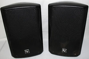 Electro-Voice ZXA1-90 Powered PA Speakers 8" 800 Watt 120 V Pair DJ Amplifiers