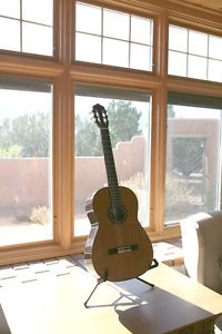 Larry Breslin Cedar Double Top Classical Guitar Brazilian Rosewood 2004 Powerful