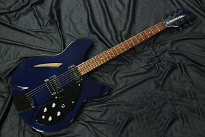 1990 Rickenbacker 1990 330 MB Black Parts Semi Hollow Guitar Free Shipping