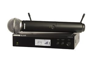 Shure BLX24R/SM58 Wireless Vocal Rack Mount System with SM58 Handheld