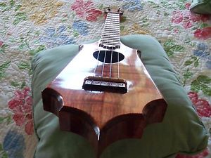 KOALOHA CURLY KOA WOOD SCEPTRE CONCERT UKULELE