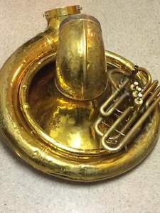 GOLD Sousaphone Conn 20K. USA