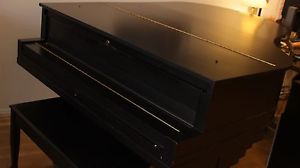 1923 5' 10" Satin Black Charles Stieff Grand Piano #40834